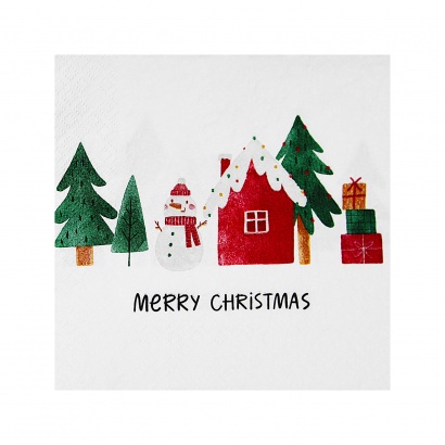 Ubrousky 33 x33 cm, Veselé Vánoce Ubrousky 33 x33 cm, Veselé Vánoce